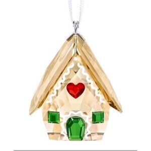 Swarovski Gingerbread House Ornament MIB #5395977 CHRISTMAS ORNAMENT